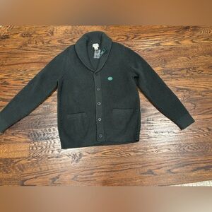 Dark Green cable knit sweater